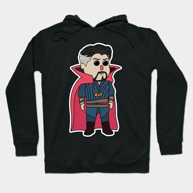 Doctor Strange Cute Face Hoodie by HijriFriza